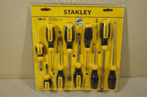 Stanley 10 Piece Screwdriver Set