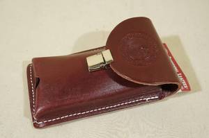 Occidental Leather Large Clip-On Leather Phone Holster
