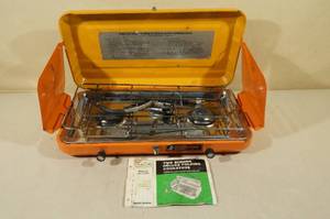 Two Burner Deluxe Folding Cookstove