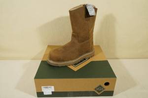 Muck Boot Company Mens Comp Toe Wellie Boots -Size 7Brown