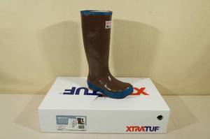Xtratuf Womens 15 Legacy Waterproof Boots -Size 6ChocolateBlue Coho