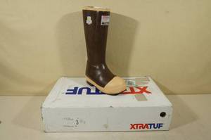 Xtratuf Legacy 15 Insulated Waterproof Boots -Size 3Brown