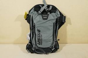USWE Patriot 15L Hydration Backpack with Back Protector -BlackGray