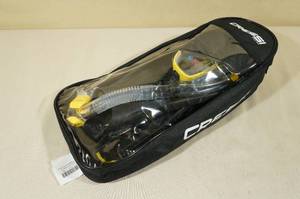 Cressi Adult Palau Fin Snorkel Set -Size ML, Yellow