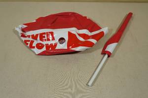 Divers Below Inflatable Ball with Flag