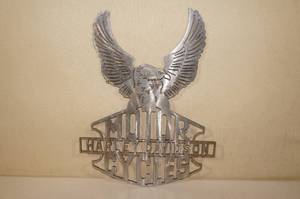 Cut 18 Steel Plate Harley Davidson Eagle Sign