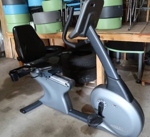 lot 11 image: RECUMBENT EXERCISE BIKE