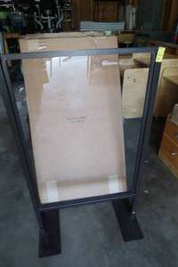 lot 52 image: PLEXIGLASS SHIELD TABLE TOP KIT