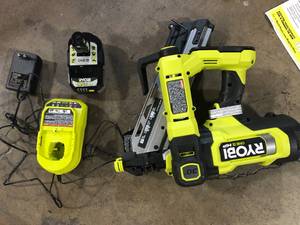 RYOBI ONE HP 18V Brushless Cordless AirStrike 30° Framing Nailer Kit Customer Returns See Pictures