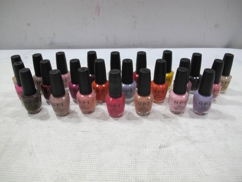 lot 567 image: NEW Set of OPI Nail Polish - Lacquer - 24 Shades