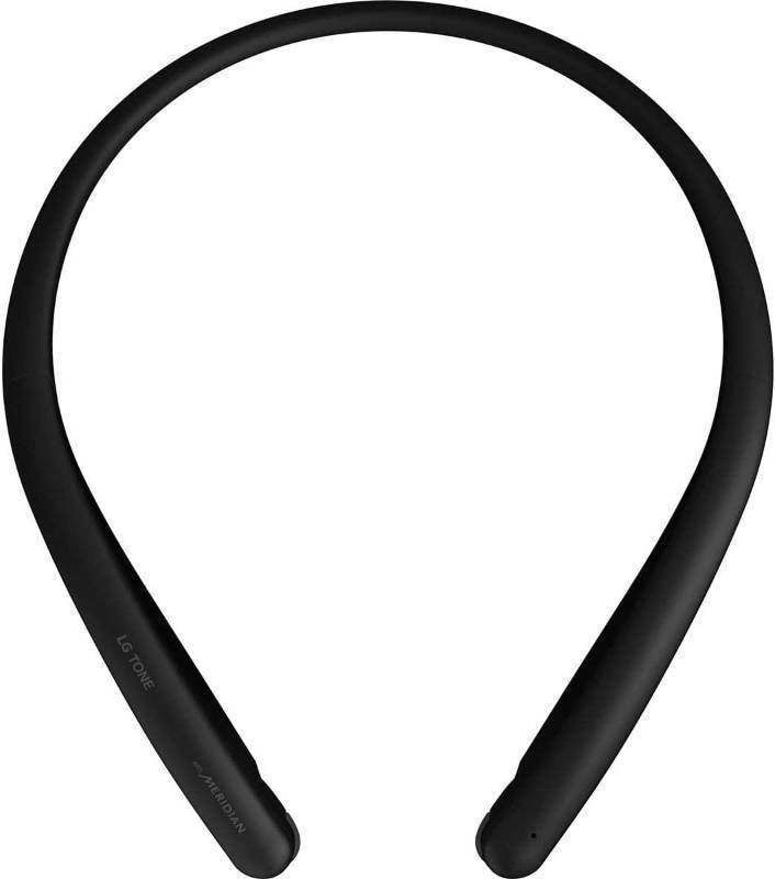 lot 449 image: NEW LG Tone Style HBS-SL5 Bluetooth Wireless Stereo Neckband Earbuds Tuned by Meridian Audio,Black