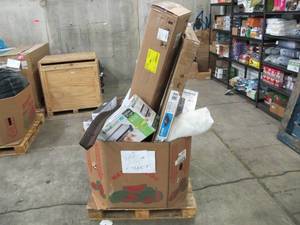 lot 355 image: Pallet of Store Overstock Store and Ecommerce Product and Returns