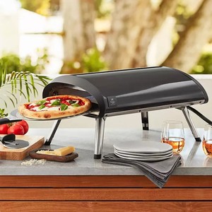 lot 390 image: NEW Members Mark 12 Portable Gas Pizza Oven - Black