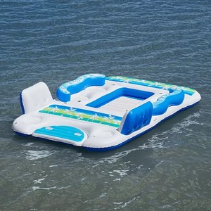 lot 394 image: NEW Members Mark Paradise Island Float - Green and Blue