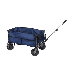 lot 401 image: NEW Members Mark All-Terrain Folding Wagon - Blue