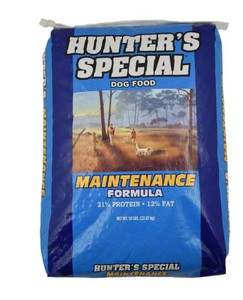 lot 609 image: NEW Hunters Special Maintenance Formula Dog Food, 50 lb