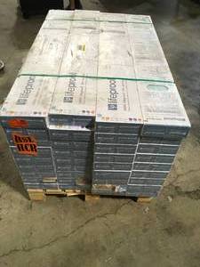 lot 1 image: Pallet of Lifeproof Bel Marin Key Oak 14 mm T x 7.6 in. W Waterproof Laminate Wood Flooring (13.3 sqftcase) (36 Boxes) Customer Returns See Pictures