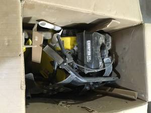 lot 13 image: Champion Power Equipment 22 in. 212cc 4-Stroke Gas Garden Front Tine Tiller with Forward and Reverse    Customer Returns See Pictures