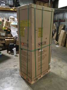 lot 15 image: Husky Heavy Duty Welded 20-Gauge Steel Freestanding Garage Cabinet in Black (36 in. W x 81 in. H x 24 in. D)    Customer Returns See Pictures