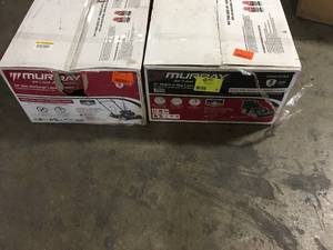 lot 34 image: Lot of Murray Lawn Mowers  Customer Returns See Pictures