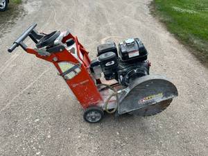 lot 15 image: Husqvarna FS400LV Cement Cutter with Honda Motor