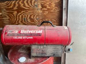 lot 73 image: Universal 150,0000 BTU Heater