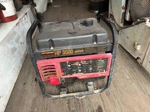 lot 85 image: Coleman Powermate HP3500 Generator with Honda Engine