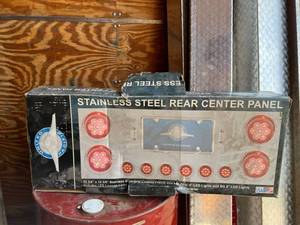 lot 92 image: NIB Stainless Steel Rear Center Light Panel