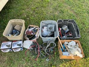 lot 125 image: Mixed Lot - Electrical Supplies, Electronics, Auto Supplies & Misc