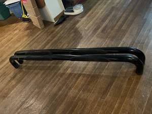 lot 159 image: Dee Zee Tubular Side Rails - Black