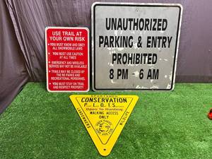 lot 188 image: Assorted Signs