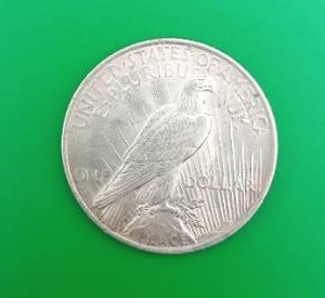 1923 Silver Peace Dollar