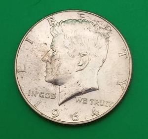 1964 Kennedy Silver Half Dollar