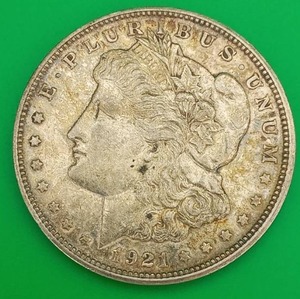 1921 Silver Morgan Dollar