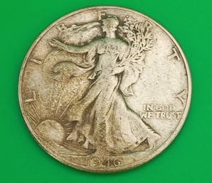 1946 Walking Liberty Silver Half Dollar