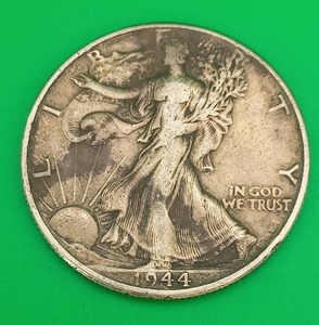 1944 Walking Liberty Silver Half Dollar