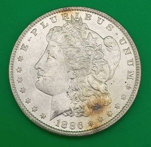 1886 Morgan Silver Dollar