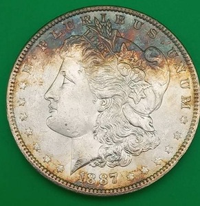 1887 Morgan Silver Dollar