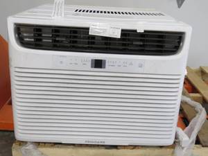 Frigidaire - 15,000 BTU Connected Window-Mounted Room Air Conditioner in White - Dented Dimensions H 17.2188 in, W 23.625 in, D 25.375 in