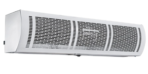 VBENLEM 40, 2 Speeds Commercial Indoor Curtain, UL, CE Certified 1667 CFM Air Volume with 2 Easy-Install Micro (Limit Switch), 110V Unheated, 40 Inch, 1667CFM, Silver