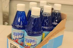 6ct Kool-Aid Blue Raspberry Flavor Snow Cone Syrup