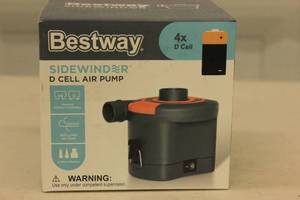 Bestway Sidewinder D Cell Air Pump (BATTERY POWERED) 821808047093