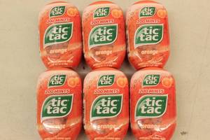 6ct Orange Flavor TicTac Mints 200pc