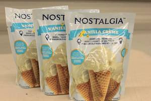 3ct Nostalgia Vanilla Creme Flavored Ice Cream Mix Makes 2 Quarts