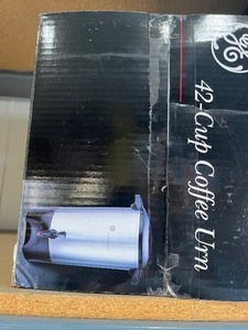 42 cup coffee pot in the box