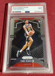 lot 4 image: 2019 Panini Prizm Cam Reddish Rookie Card - PSA 9
