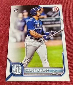 lot 24 image: 2022 Bowman Wander Franco Rookie Card