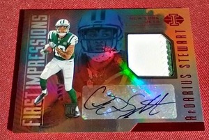lot 38 image: 2017 ArDarius Stewart Rookie Patch Autograph Card - #d50