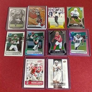 lot 64 image: (10) NFL Rookie Cards - Nice Variety