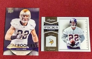 lot 70 image: (2) Harrison Smith Rookie Cards